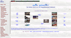 Desktop Screenshot of ganz-gebahnt.de